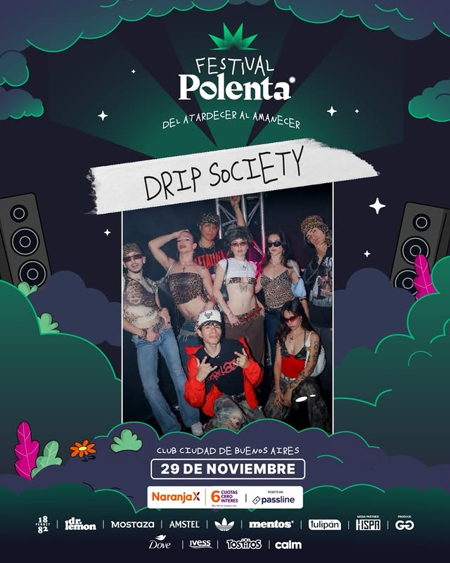 Festival Polenta x Drip Society